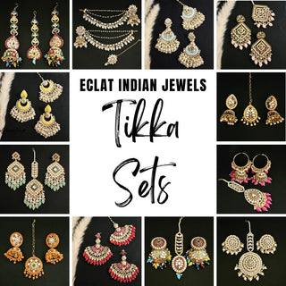 Tikka Sets: Elevating Elegance with Timeless Glamour – Eclat Indian Jewels - ECLAT INDIAN JEWELS