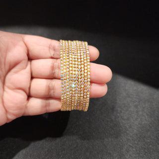 Maisy Gold Bangles (Set of 10) (2.4, 2.6, 2.8)