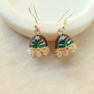 Blossom Multicolour Mini Jhumka Earrings