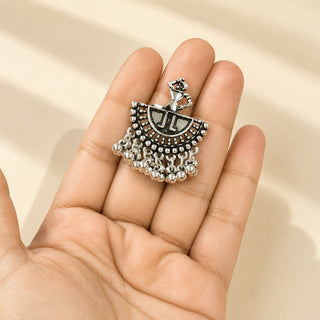 Braelynn German Silver Adjustable Ring