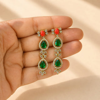Britney Diamond Multicolour Necklace Set