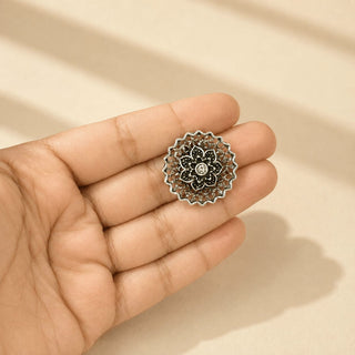Brynleigh German Silver Adjustable Ring
