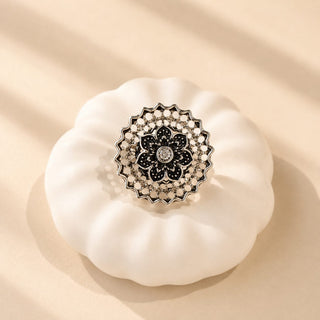 Brynleigh German Silver Adjustable Ring