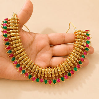 Carla Kemp Gold Multicolour Necklace Set