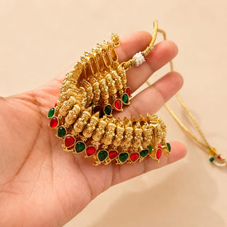 Carla Kemp Gold Multicolour Necklace Set