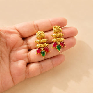 Carla Kemp Gold Multicolour Necklace Set