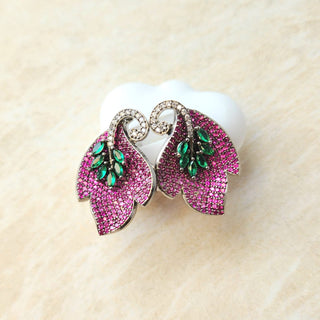 Cressida Multicolour Swarovski Inspired CZ Diamond Simulant Earrings