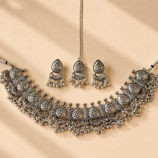 Dakota German Silver Necklace Set