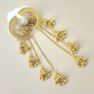 Dani Gold Shoulder Duster Earrings