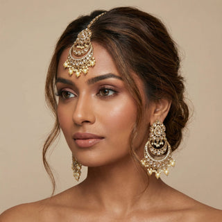 Deborah Gold Polki Tikka Set