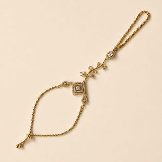 Elissa Diamond Victorian Gold Hathphool (Fits 2.4 to 2.10) (Single)