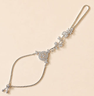 Elissa Diamond Victorian Silver Hathphool (Fits 2.4 to 2.10) (Single)