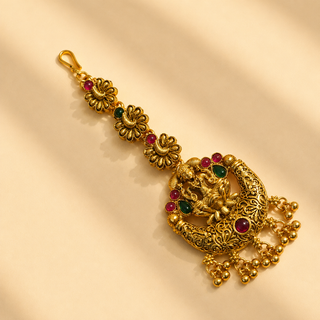 Emery Temple Multicolour Maang Tikka