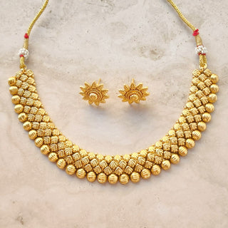 Estelle 20k Gold Plated Necklace Set