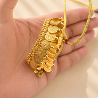Estelle Temple Gold Necklace Set