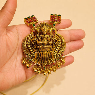 Fayline Multicolour Temple Long Necklace Set