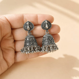 Georgie German Silver Mirror Necklace Set