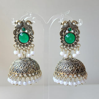 Georgina Green Jhumka Earrings