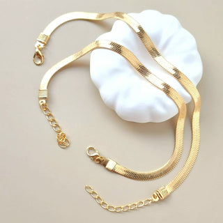 Haley Gold Plated Anklets