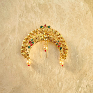 Jenna Multicolour Khopa / Ambada Clip Hair Bun Accessory