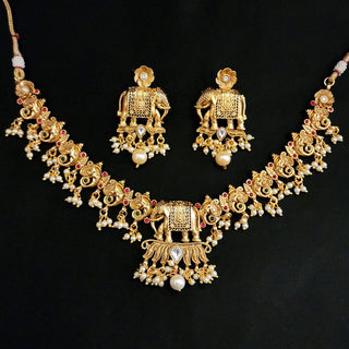 Kelly Temple Jewellery Gold Plated Luxury Necklace Set