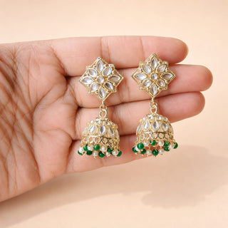 Lilah Pink Multicolour Kundan Choker Necklace Set