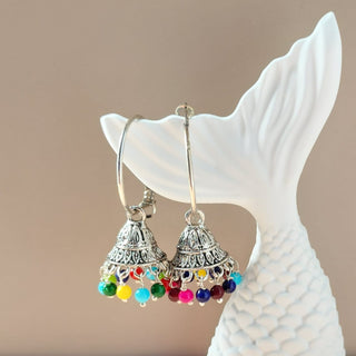 Luna Multicolour Mini Jhumka Earrings