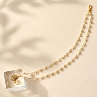Meredith Gold Polki Clip-On Nose Ring (No Piercing Needed)
