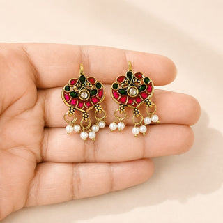 Millie Multicolour Lightweight & Easy to Wear Bugadi Ear Cuff Earrings