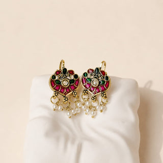 Millie Multicolour Lightweight & Easy to Wear Bugadi Ear Cuff Earrings