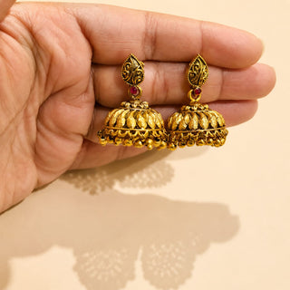 Norma Gold Kemp Long and Short Necklace Set