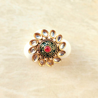 Remi Multicolour Adjustable Ring