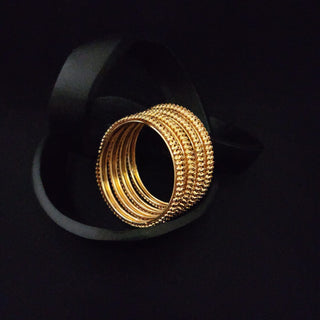 Sutton Gold Bangles (Set of 4) (2.4, 2.6, 2.8)