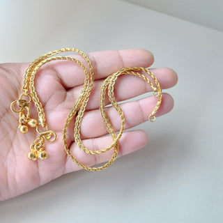 Adira Gold - Plated Anklets / Payal - ECLAT INDIAN JEWELSAnklets (Payal)White