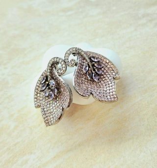 Cressida Multicolour Swarovski Inspired CZ Diamond Simulant Earrings - ECLAT INDIAN JEWELSEarringsMulticolour