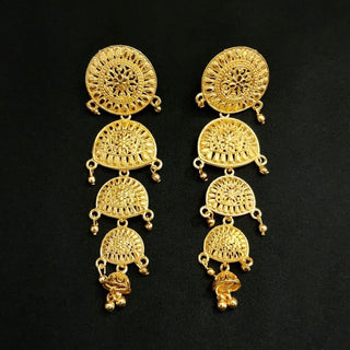 Cynthia 20k Gold Plated Earrings - Luxury Collection - ECLAT INDIAN JEWELSEarringsGold