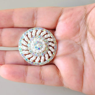 Demetra White Adjustable Ring - ECLAT INDIAN JEWELSRing JewelleryWhite