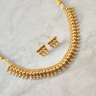 Eloise 20k Gold Plated Necklace Set - ECLAT INDIAN JEWELSNecklace SetsGold