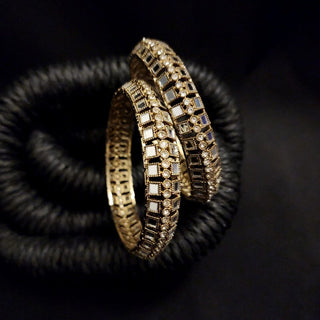 Gemma Mirror Bangle Set (Only 2.8 Left) - ECLAT INDIAN JEWELSBangle, Kadas & Bracelets2.6