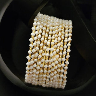 Hannah Gold Bangles (Set of 10) (2.4, 2.6, 2.8) - ECLAT INDIAN JEWELSBangle, Kadas & Bracelets2.4