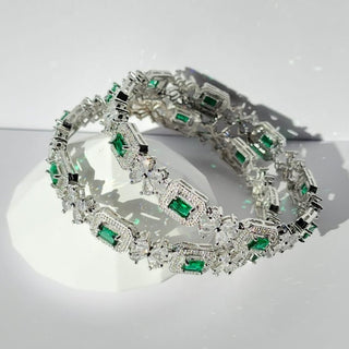 Jenny Green CZ Diamond Bangle (Pair) (2.4,2.6, 2.8) - ECLAT INDIAN JEWELSBangle, Kadas & Bracelets2.6