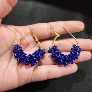 Kamryn Blue Earrings - ECLAT INDIAN JEWELSEarringsBlue