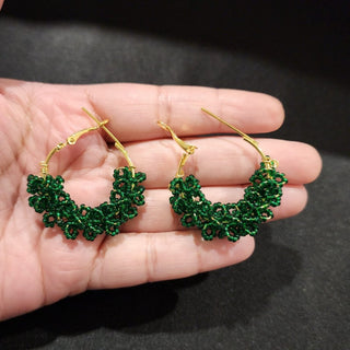 Kamryn Green Earrings - ECLAT INDIAN JEWELSEarringsGreen