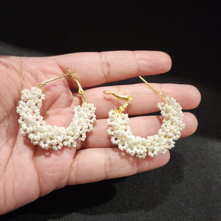 Kamryn White Earrings - ECLAT INDIAN JEWELSEarringsWhite