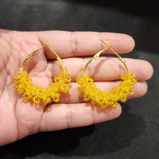 Kamryn Yellow Earrings - ECLAT INDIAN JEWELSEarringsYellow