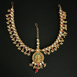 Rebecca Royal Polki Multicolour Complete Bridal Set - ECLAT INDIAN JEWELSNecklace SetsMulticolour