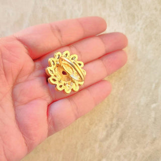 Remi Multicolour Adjustable Ring - ECLAT INDIAN JEWELSRingsMulticolour