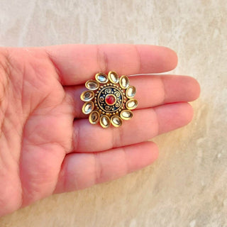 Remi Multicolour Adjustable Ring - ECLAT INDIAN JEWELSRingsMulticolour