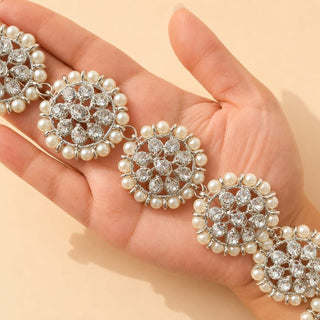 Ria Silver Kundan Matha Patti - ECLAT INDIAN JEWELSMatha Patti, Sheesh PhoolSilver