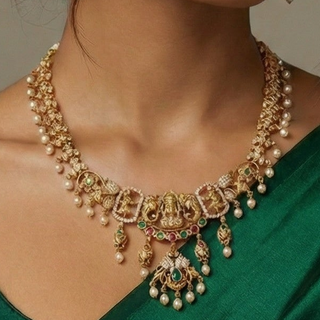 Renee Multicolour Temple Necklace Set